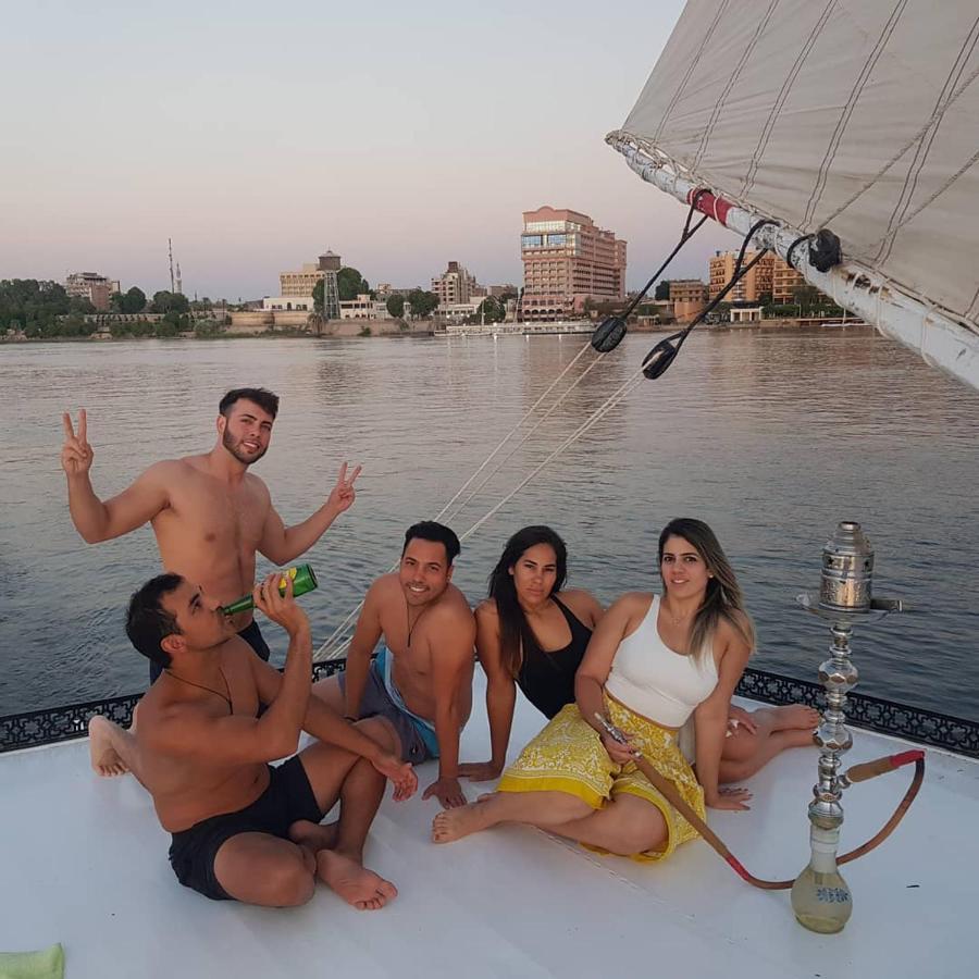 Nile Sunrise Felucca Boat Private Rental Luxor Exterior photo